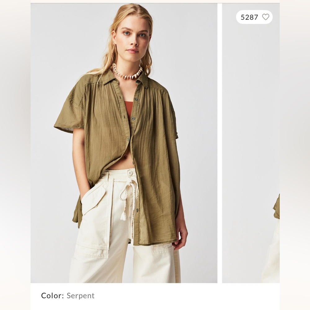 Free people float away shirt
